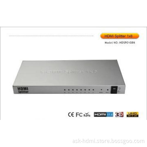 4kx2k HDMI Distribution Amplifier 1 to 2 1.4V